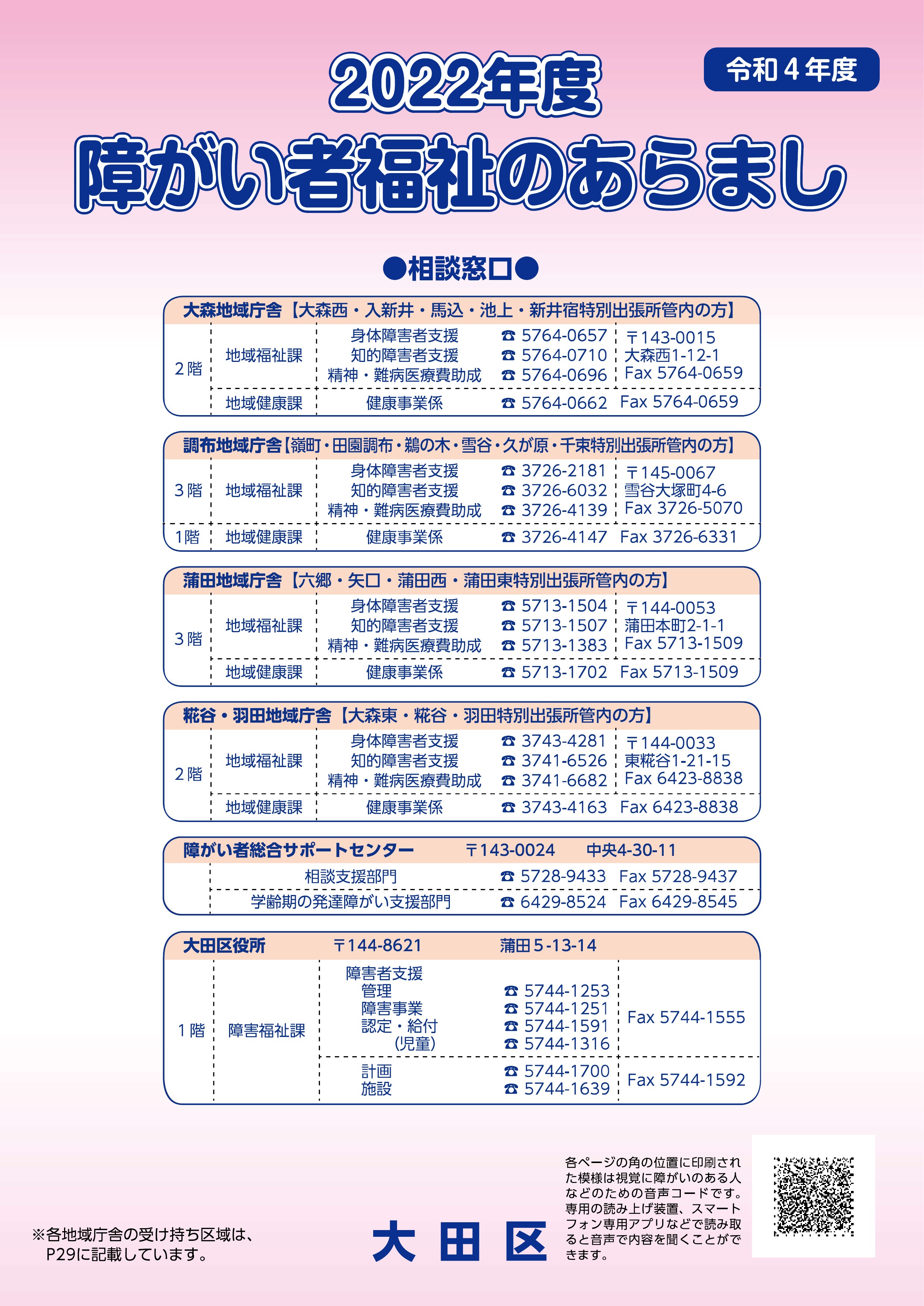 障がい者福祉のあらまし
