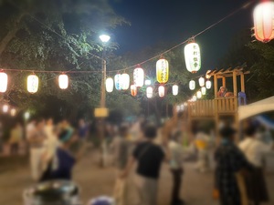 写真：薭田神社の例大祭
