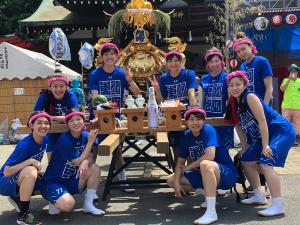 写真：羽田神社例大祭での1枚