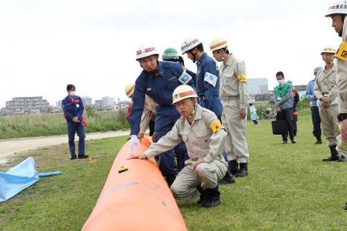 5月14日（日曜日） 令和5年度大田区・第二消防方面合同水防訓練