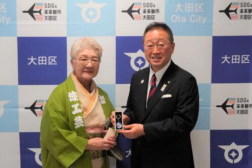 3月10日大田区伝統工芸士認定式