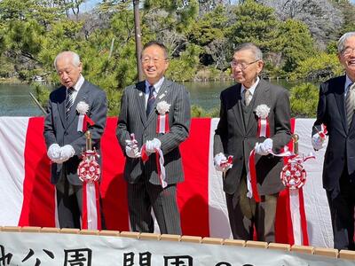 3月20日洗足池公園60周年記念式典