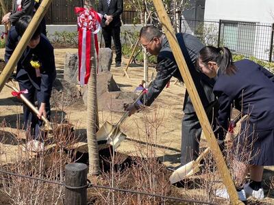 3月20日洗足池公園60周年記念式典