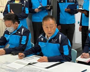 画像：9月16日（火曜）9月11日大田区豪雨に係る庁内放送・災害対策本部会議