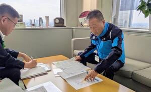 画像：9月18日（木曜）東京都下水道局　要望活動