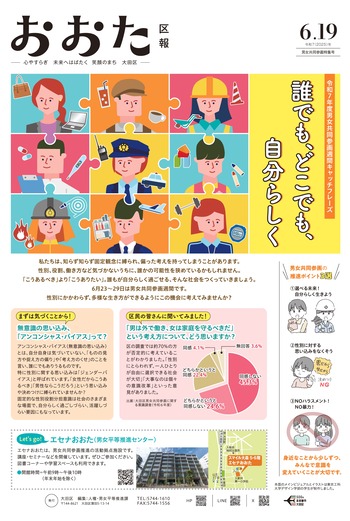 画像：特集号の表面