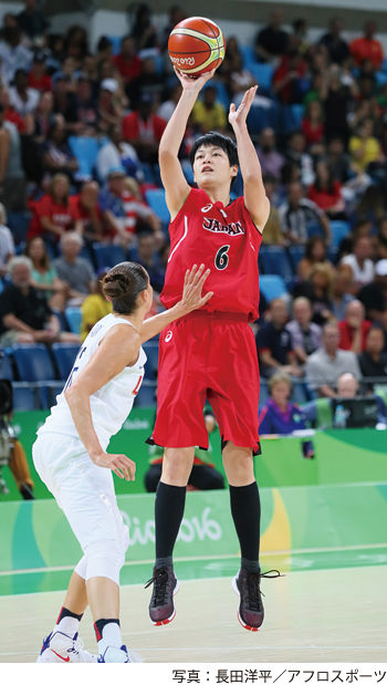 間宮佑圭（まみや ゆか）選手【写真：長田洋平／アフロスポーツ】