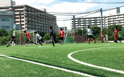 大森ふるさとの浜辺公園フットサル場