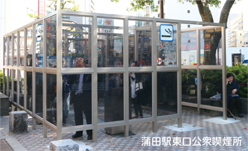 蒲田駅東口公衆喫煙所