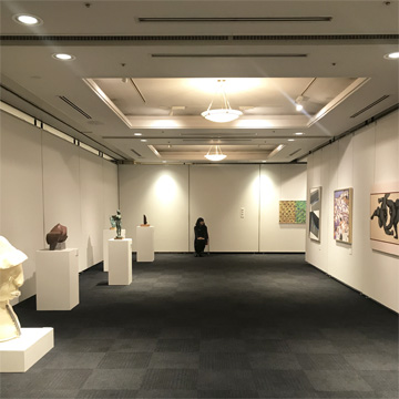 大田区在住作家美術展とチャリティー・オークションについての画像
