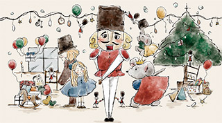 クリスマスコンサートin大田区民プラザ　絵本 de クラシック「くるみわり人形とネズミの王さま」0歳から楽しめる新しいコンサートについての画像