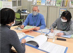 相談する　生涯学習相談会についての画像