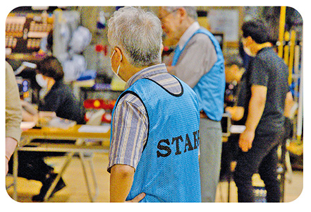 裏方大奮闘！当日の進行・運営も会員で分担についての画像2