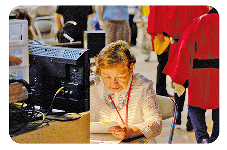 裏方大奮闘！当日の進行・運営も会員で分担についての画像1