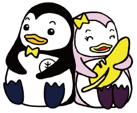 更生保護マスコットキャラクターホゴちゃん、サラちゃんのイラスト画像