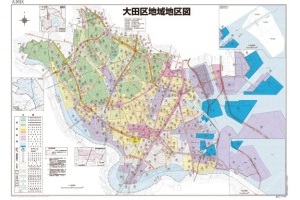 画像リンク：地域地区図（用途地域等の検索）