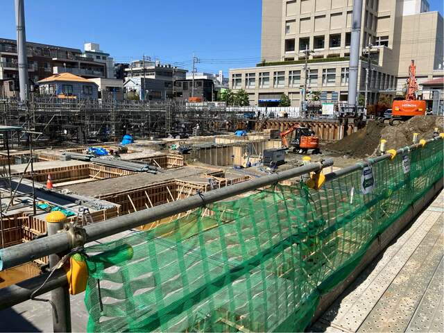 写真：基礎工事　令和7年4月撮影