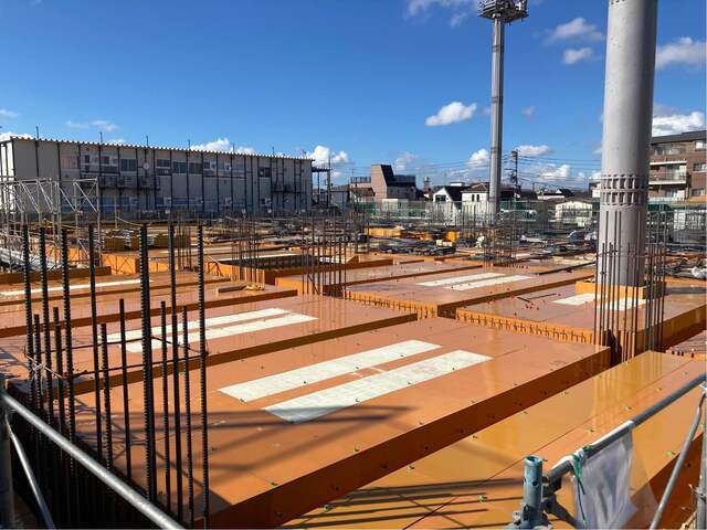 写真：1階躯体工事　令和7年8月撮影