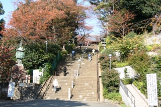 写真：此経難持坂の様子