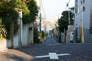 写真：汐見坂の様子