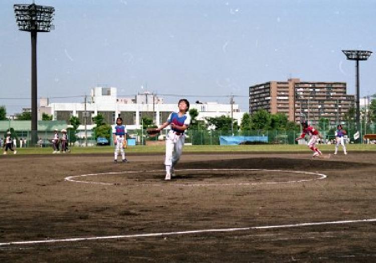 写真：大田区少年少女ソフトボール大会