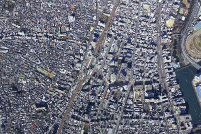 画像：大森駅（池上通り側から）(平成27年度)