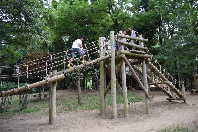 画像：平和の森公園フィールドアスレチック