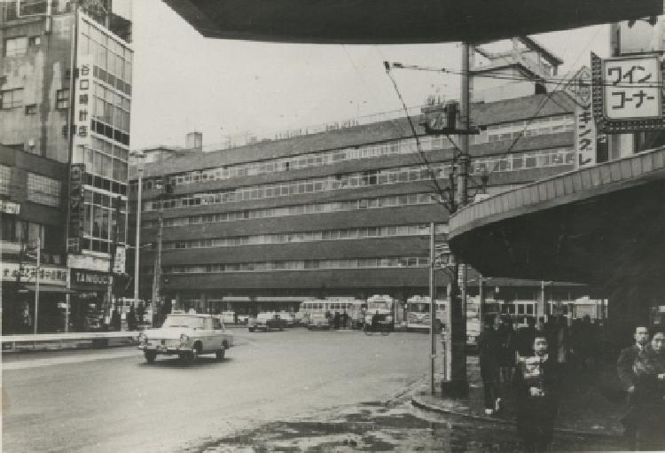 写真：蒲田駅東口(昭和39年)