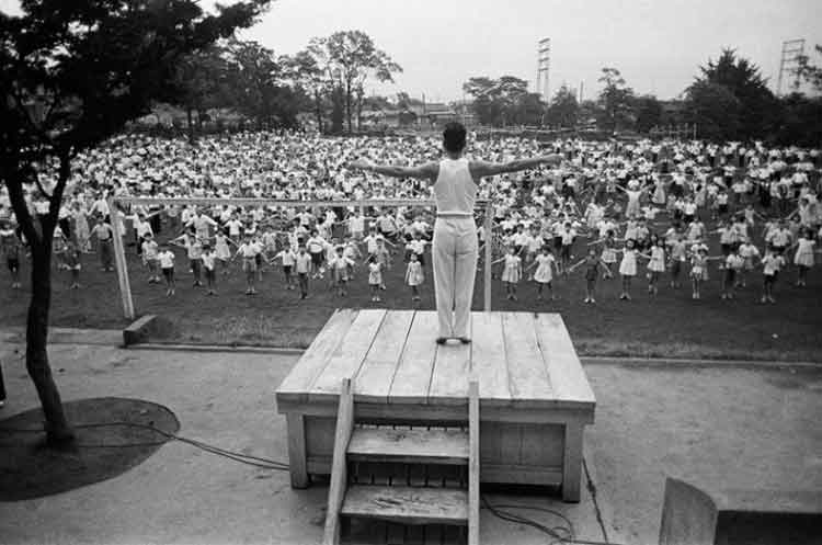 写真：ラジオ体操会