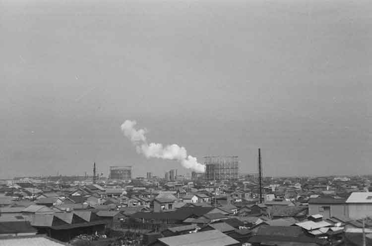 写真：大田区内の工場街