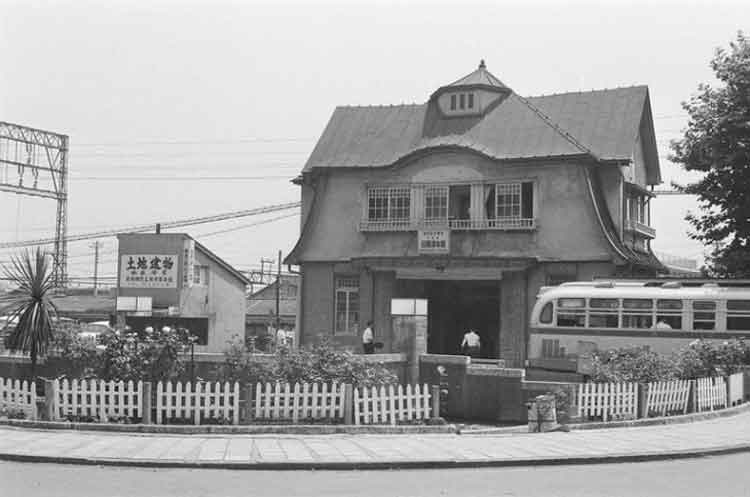 写真：田園調布駅(昭和36年)(1)