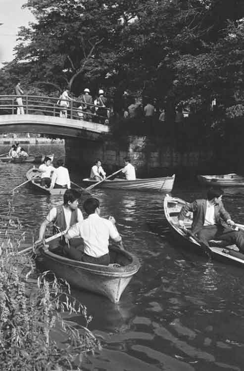 写真：洗足池(昭和45年)