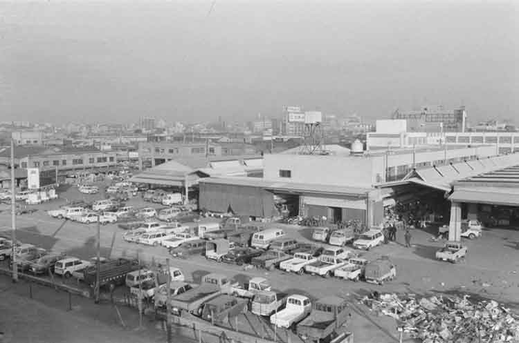 写真：大森魚市場(昭和46年)(1)