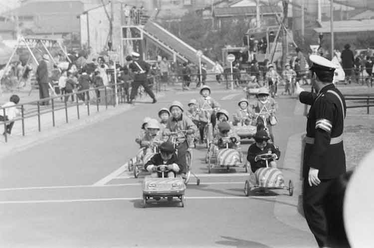 写真：就学児交通安全教室