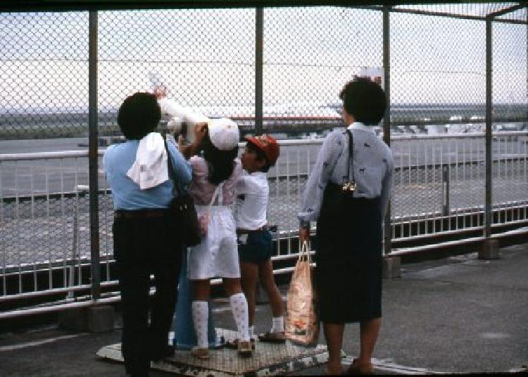 写真：羽田空港(昭和56年)