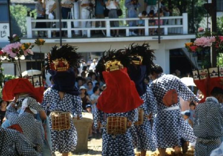 写真：水止舞(昭和62年)