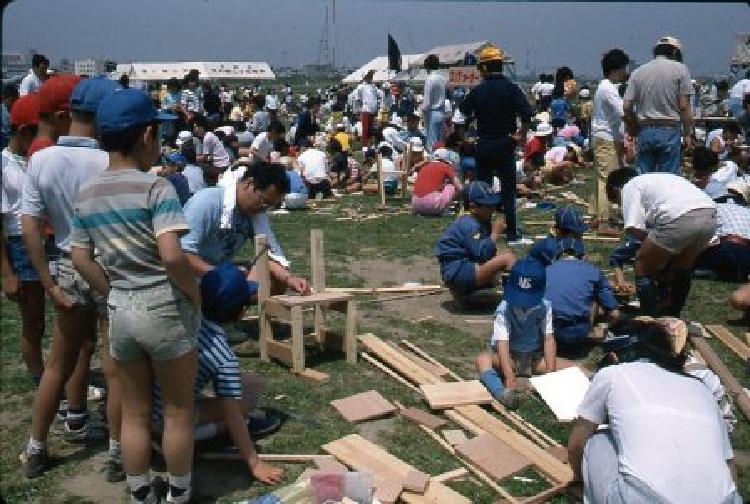 写真：子どもガーデンパーティー(昭和60年)