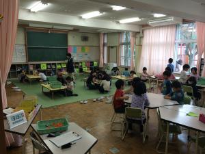 写真：放課後子ども教室（室内の様子）