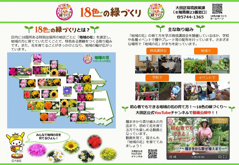 18色の緑づくり概要