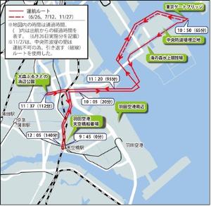 平成28年度運航経路