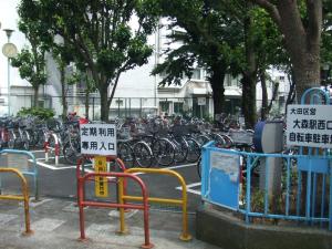 写真：定期利用　入口