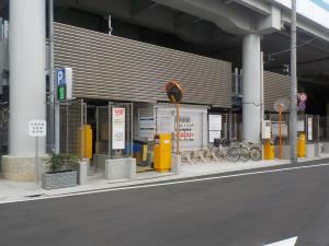 写真：大森町駅自転車駐車場